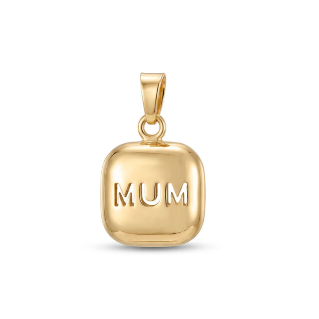 Tanishq Mum Beneath a Golden Crown Pendant for Women 