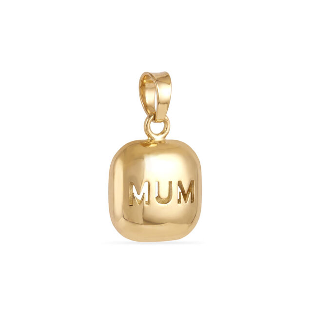 Tanishq Mum Beneath a Golden Crown Pendant for Women 2