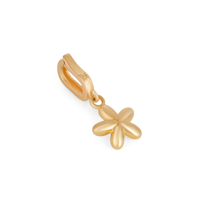 Tanishq Golden Petal Clip-On Pendant for Women 4