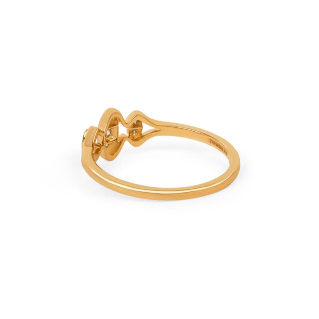 Tanishq 14KT Marquise Trio Split Band Ring 4