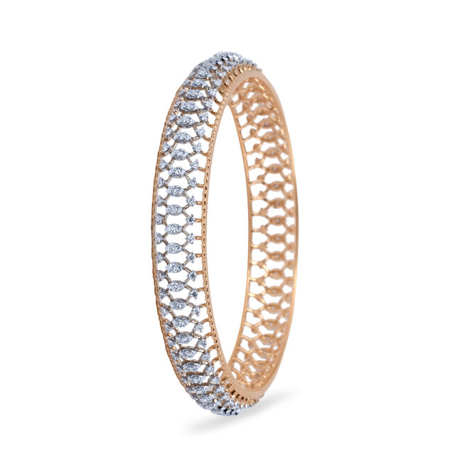 Diamond Minimalist Radiance Bangle,,hi-res 