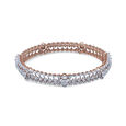 Rose Diamond Minimalist Bangle,,hi-res 2