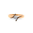 Radiant Diamond and Gold Ring,,hi-res 