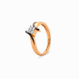 Radiant Diamond and Gold Ring,,hi-res 2