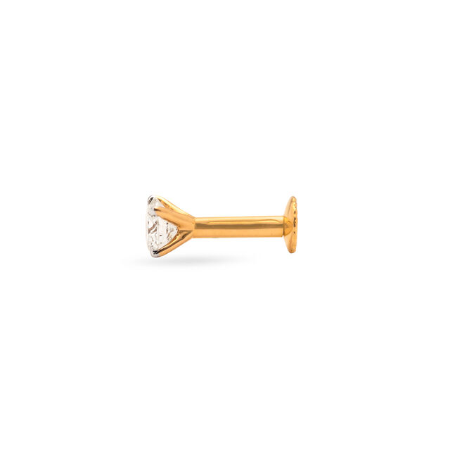 Solitaire Nose Pin,,hi-res 3