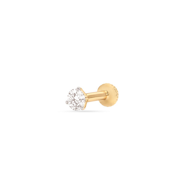 Tanishq 18KT Diamond Nose Pin for Women 2