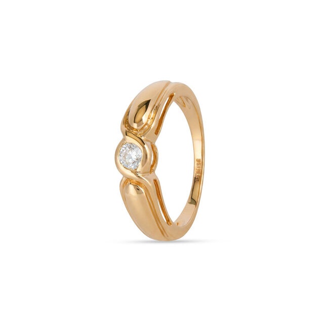 Tanishq 18KT Diamond  Finger Ring 2