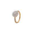 Luxurious Diamond Flower Ring,,hi-res 2