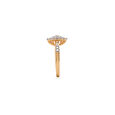 Luxurious Diamond Flower Ring,,hi-res 3