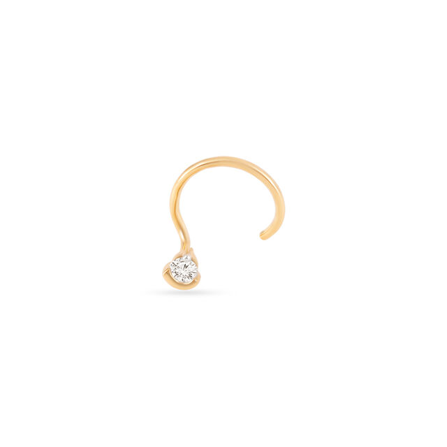 Tanishq 18KT Diamond Nose Pin for Women 4