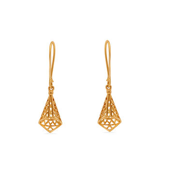 Tanishq 18 Karat Gold Earrings for Women