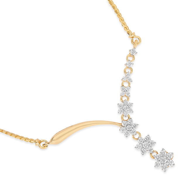 Gold Radiance Diamond Necklace Set 2