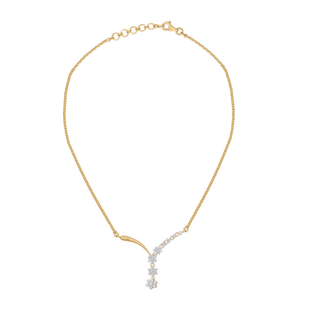 Gold Radiance Diamond Necklace Set 7