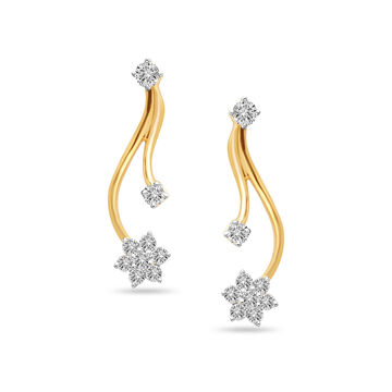 Dancing Star Drop Earrings