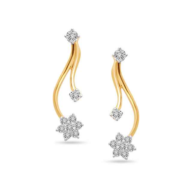 Dancing Star Drop Earrings 