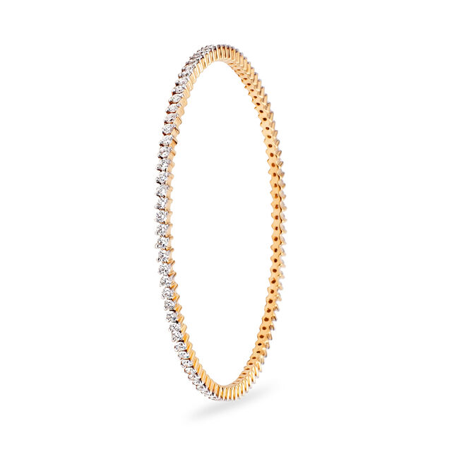 Pristine Shimmery Diamond Bangle,,hi-res 2