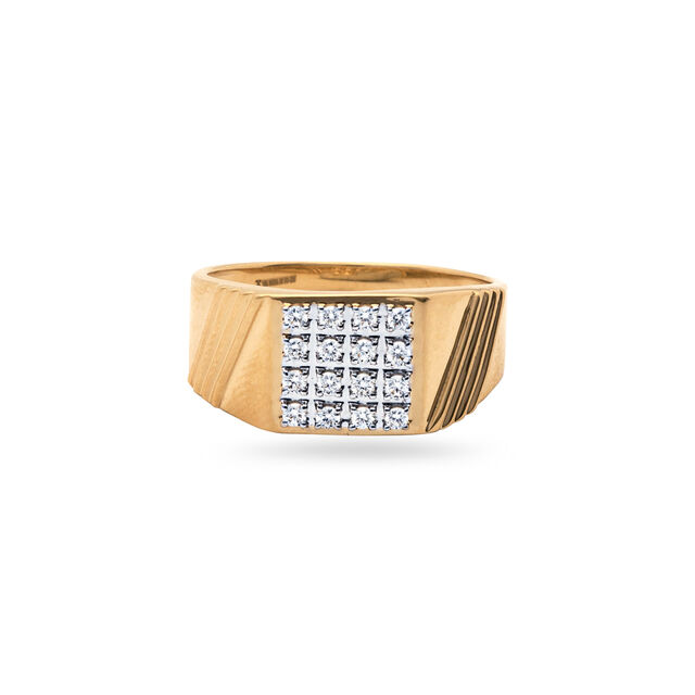 Exquisite Diamond Embellished Ring 