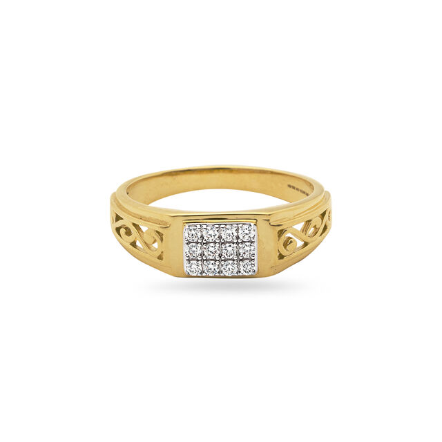 Glamourous Diamond Crusted Ring,,hi-res 