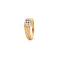 Regal Gold and Diamond Ring for Men 2