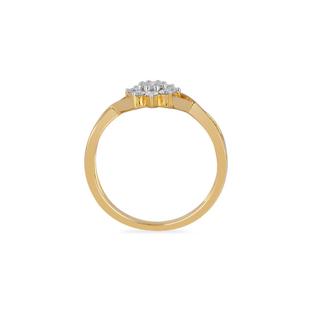 Tanishq 18KT Diamond Finger Ring for Women 4
