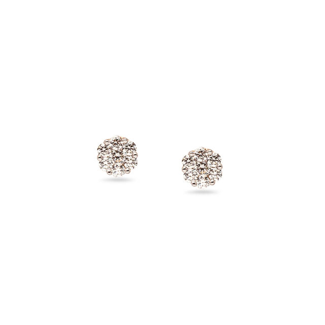 Marigold Inspired Diamond Stud Earrings,,hi-res 
