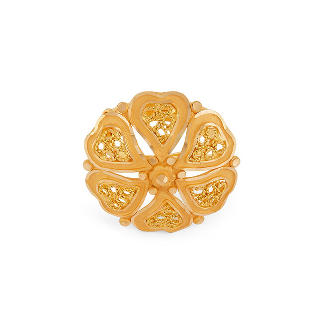 Tanishq 18KT Gold Finger Ring for Women 