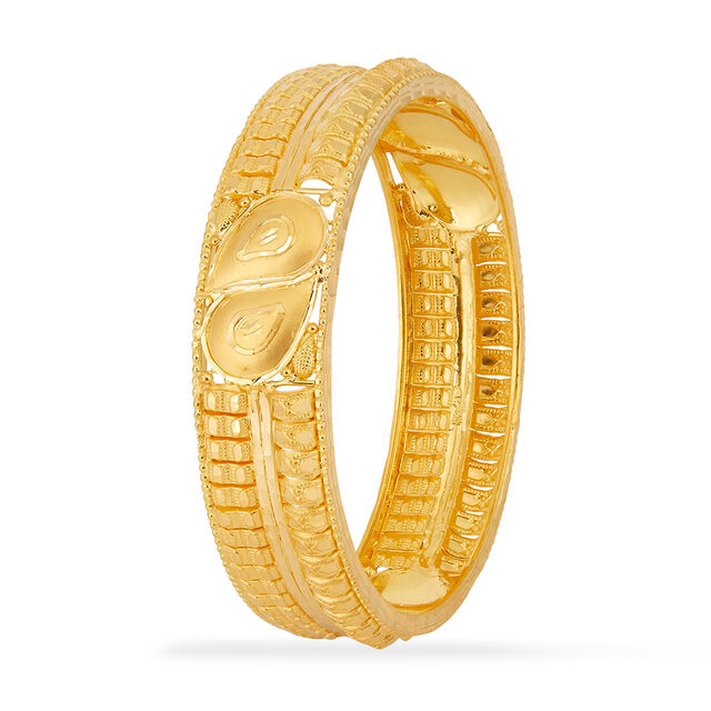 Tanishq 18KT Gold Bangle for Women 3