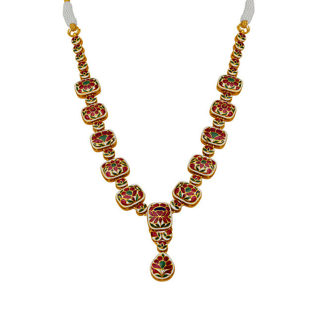 Tanishq 18KT Gold Necklace Set for Women 2