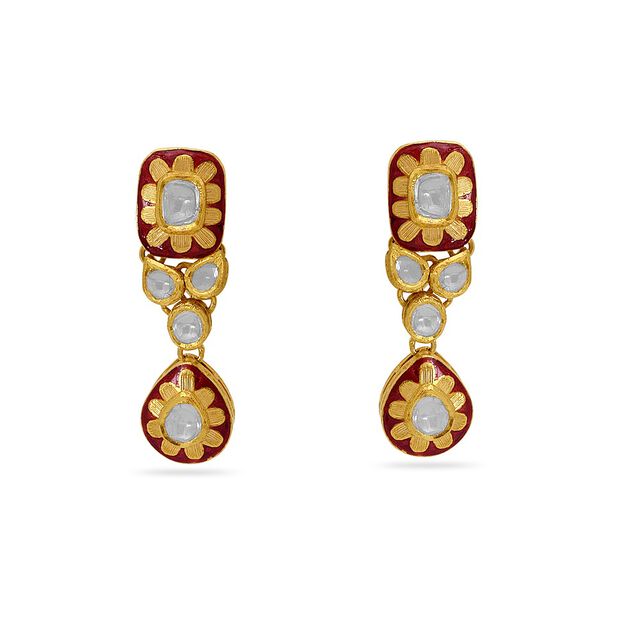 Tanishq 18KT Gold Necklace Set for Women 5