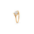 Elegant Floral Diamond Ring,,hi-res 