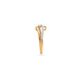 Timeless Knot Gold Diamond Ring,,hi-res 3