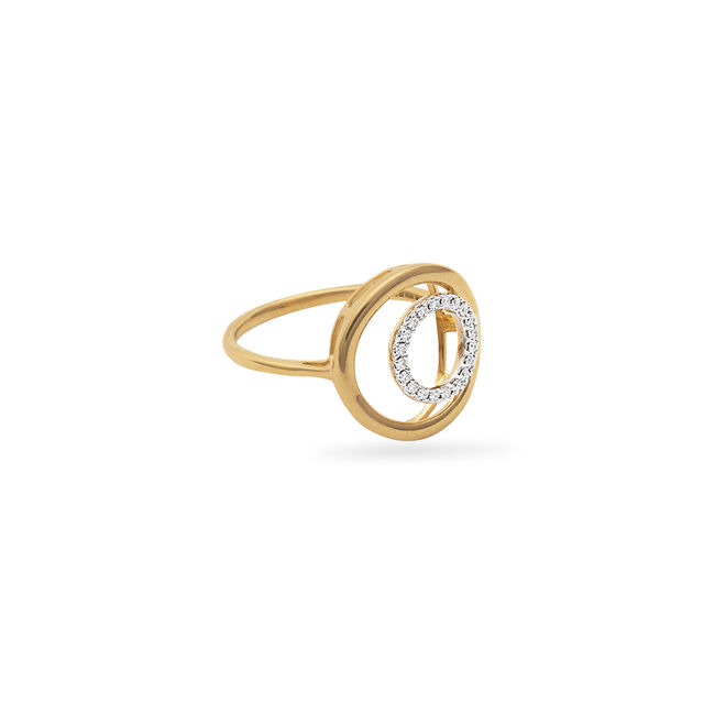 Gold Serenity Diamond Ring,,hi-res 