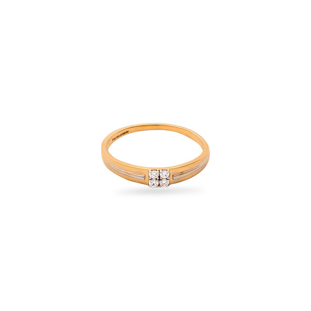 Subtle Luxury Men's Gold Ring,,hi-res 