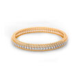 Gold Luminary Diamond Bangle,,hi-res 