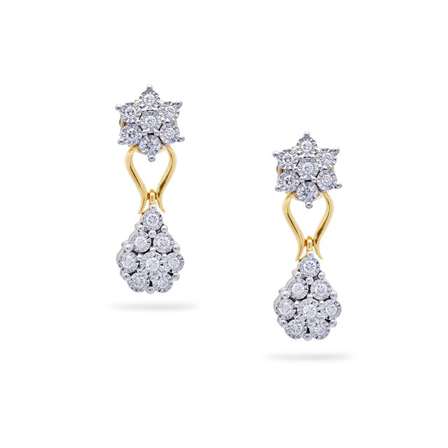 Regal Bloom Drop necklace set