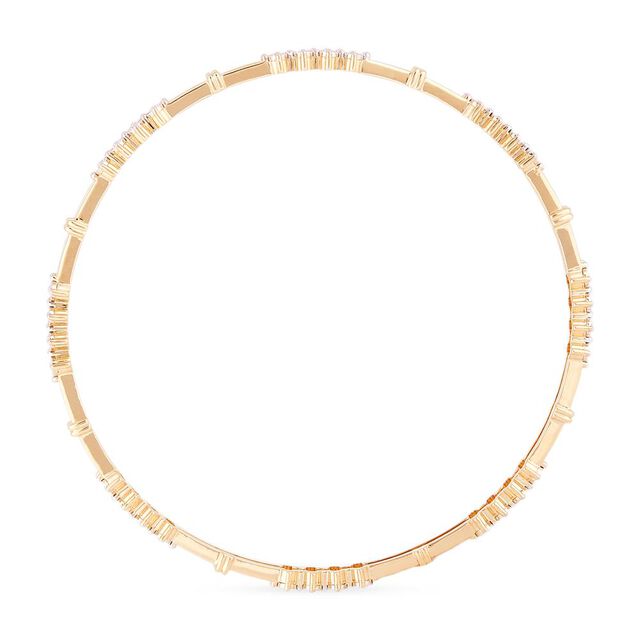 Tanishq 18KT Diamond Bangle for Women 3