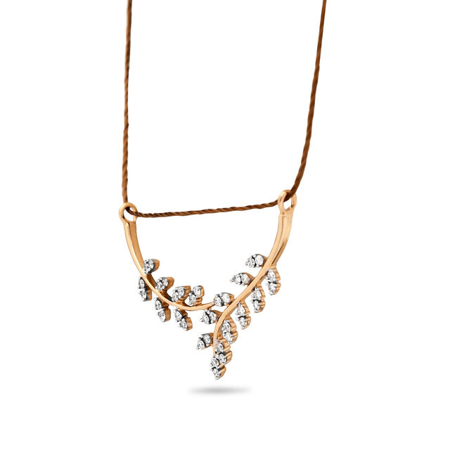 Sparkling Diamond Mangalsutra Pendant,,hi-res 2