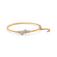 Dazzling Centerpiece Cuff Bangle,,hi-res 
