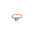 Rose Glow Diamond Ring 