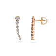 Cascading Gold and Diamond Drop Earrings,,hi-res 2