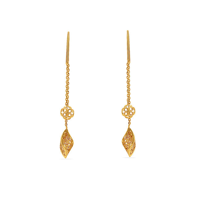 Tanishq Gold Earrings 