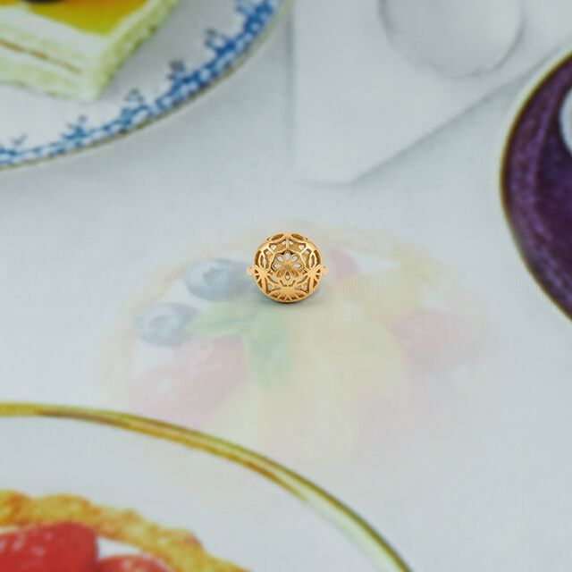 Radiant Statement Filgree Ring 