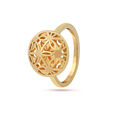 Tanishq 18 Karat Gold Finger Ring for Women 