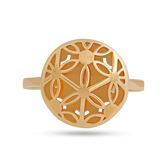 Tanishq 18 Karat Gold Finger Ring for Women 2