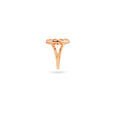 Dahlia Inspired Ruby and Gold Ring,,hi-res 3