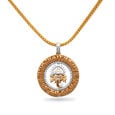 Gold and Diamond Ganesha Pendant,,hi-res 