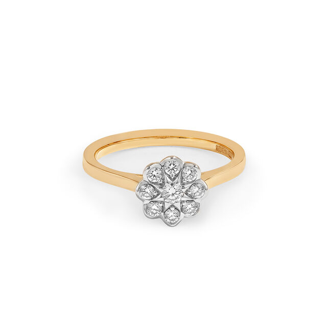 Tanishq 18KT Diamond Finger Ring for Women 