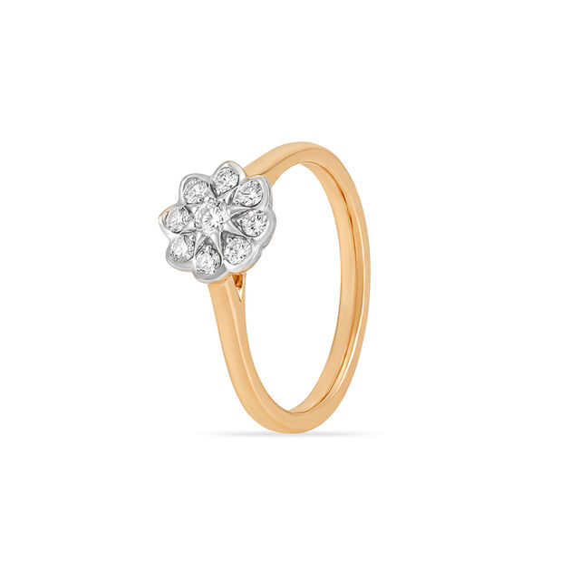 Tanishq 18KT Diamond Finger Ring for Women 2