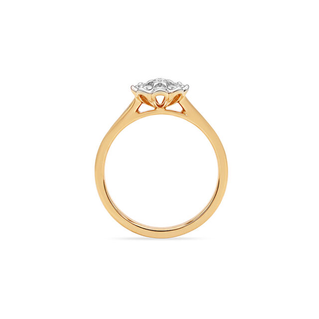 Tanishq 18KT Diamond Finger Ring for Women 3