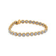 Tennis Bracelet with Sparkling Diamonds 